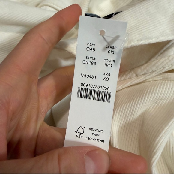 J crew Perfect rib polo shirt ivory - Picture 2 of 2